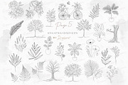 Floral Line Art illustration svg 150, an Illustration by Drawberx (Thumbnail 13 of 13)