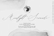 Beloved Gray // Fine art Calligraphy, a Script Font by PeachCreme (Thumbnail 3 of 12)