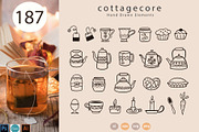 AUTUMN Cozy Clip Art and Patterns, a Graphic by Katrinelly (Thumbnail 4 of 13)