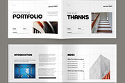 Modern Architecture Portfolio Design, a Brochure Template by MightyDesign (Thumbnail 2 of 8)