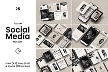 EDITION - Social Media Mockups by  in Devices