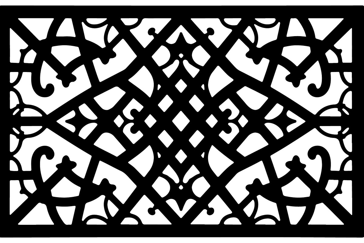 Geometric Laser Cut Panel Set, an Object Graphic by jahid234 (Photo 4 of 13)
