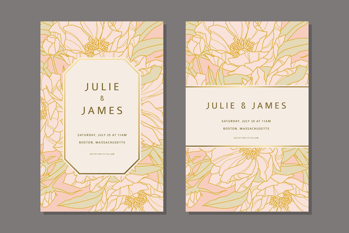 Wedding Invitation, an Invitation Template by Greeek (Photo 1 of 3)