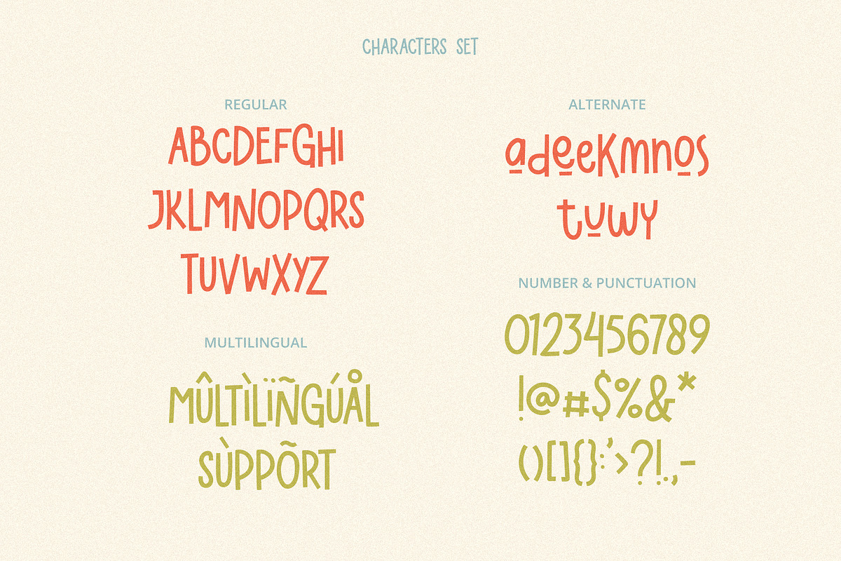 Enjoyable | Playful Font, a Serif Font by Invasi Studio (Photo 10 of 12)