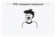 Human Face Avatars Illustration Set, a Person Illustration by Designfour (Thumbnail 5 of 8)