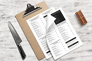 Simple Food Menu, a Flyer Template by Creativestoree (Thumbnail 2 of 2)