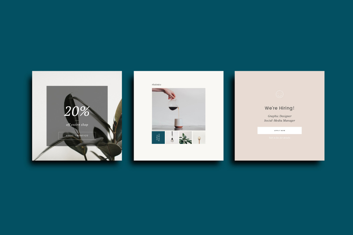 Aubrey - Instagram Collection, a Social Media Template by SubtleSupply (Photo 7 of 7)