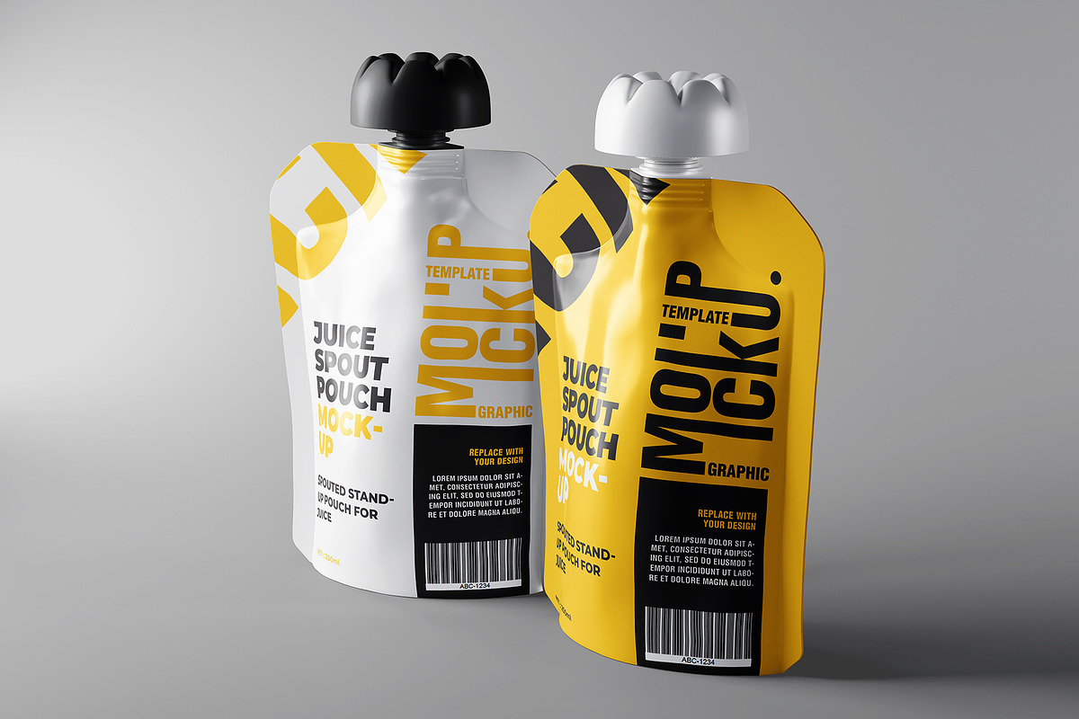 Spout Pouch Mockup Set, a Cups & Container Mockup by Artnivora.Std (Photo 4 of 4)