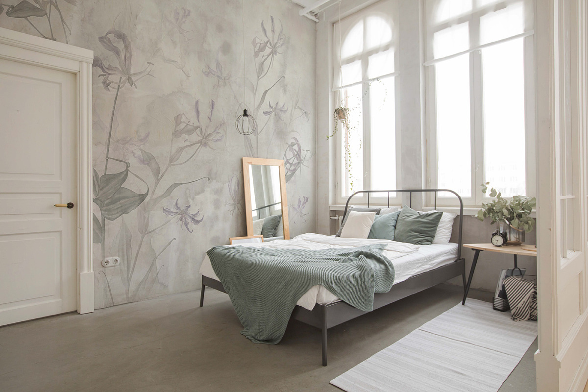 Glorioza floral wall mural, a Wallpaper Graphic by Timofi Art (Photo 7 of 18)