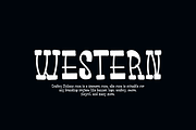 Cowboy Dlokens - Western Font, a Slab Serif Font by QR Design Studio (Thumbnail 2 of 7)