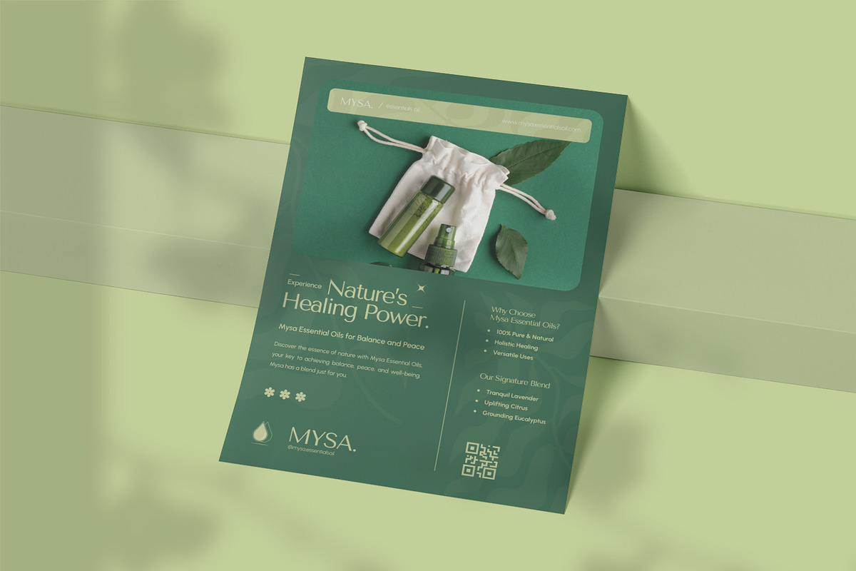 Nature Healing Power - Flyer, a Flyer Template by VUNIRA (Photo 3 of 3)