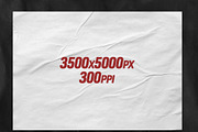 Glued Poster Paper Textures, a Texture Graphic by Spoon Graphics (Thumbnail 2 of 3)