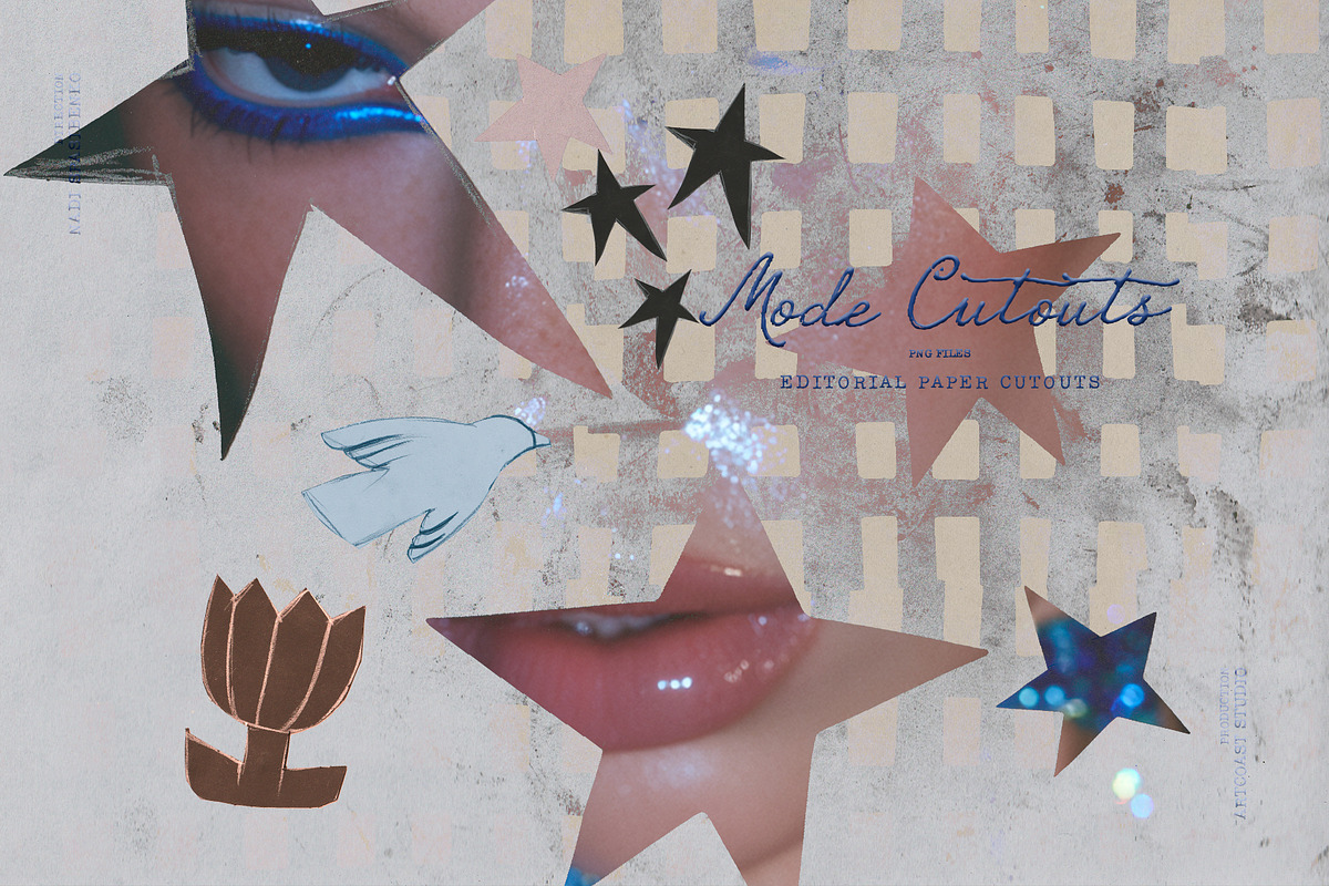 Mode Cutouts - Paper Collection, a Background Graphic by nadispasibenko (Photo 2 of 8)