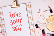 Retro Cupid - Valentines Font, a Handwritten Font by Keithzo (Thumbnail 4 of 6)