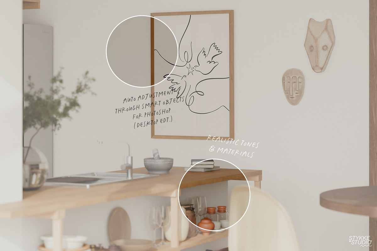 A DAY IN MAY | frame mockup, a Household Mockup by Stykke Studio