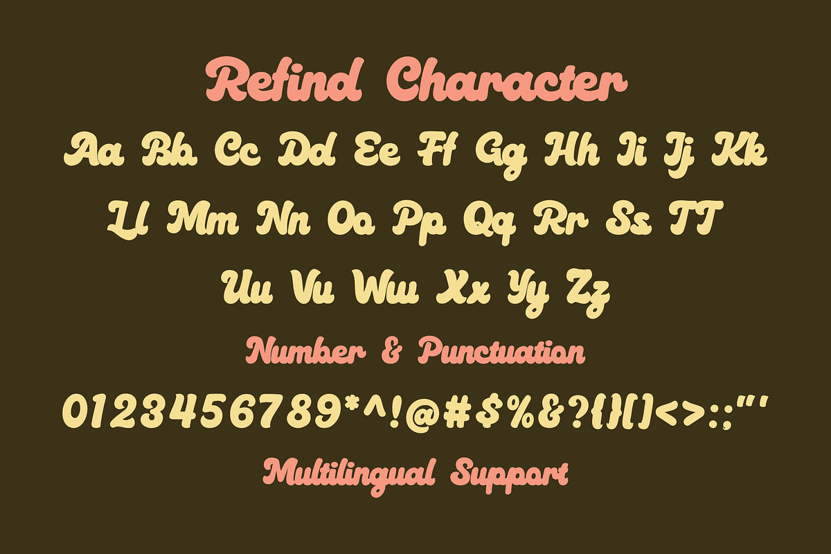 Refind Script, a Script Font by Modikstype (Photo 7 of 9)