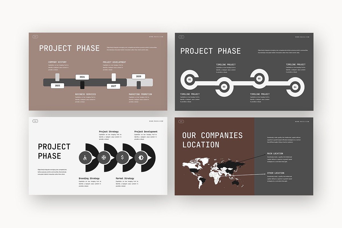 Raxa : Business Pitch Google Slides, a Presentation Template by Punkl Camp (Photo 4 of 16)