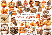 Autumn Aesthetic Elements Clipart, an Illustration by Designworld (Thumbnail 1 of 9)