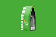 Coffee pouch mockup. Pack 6 PSD, a Cups & Container Mockup by easymock (Thumbnail 10 of 12)