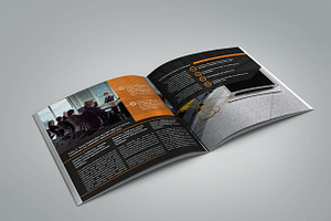 Hot! Square Business Brochure