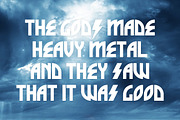 Brothers of Metal, a Font by defaulterror (Thumbnail 2 of 2)