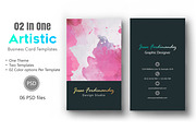 Artistic Business Card Bundle, a Business Card Template by M6 Gallery (Thumbnail 16 of 18)