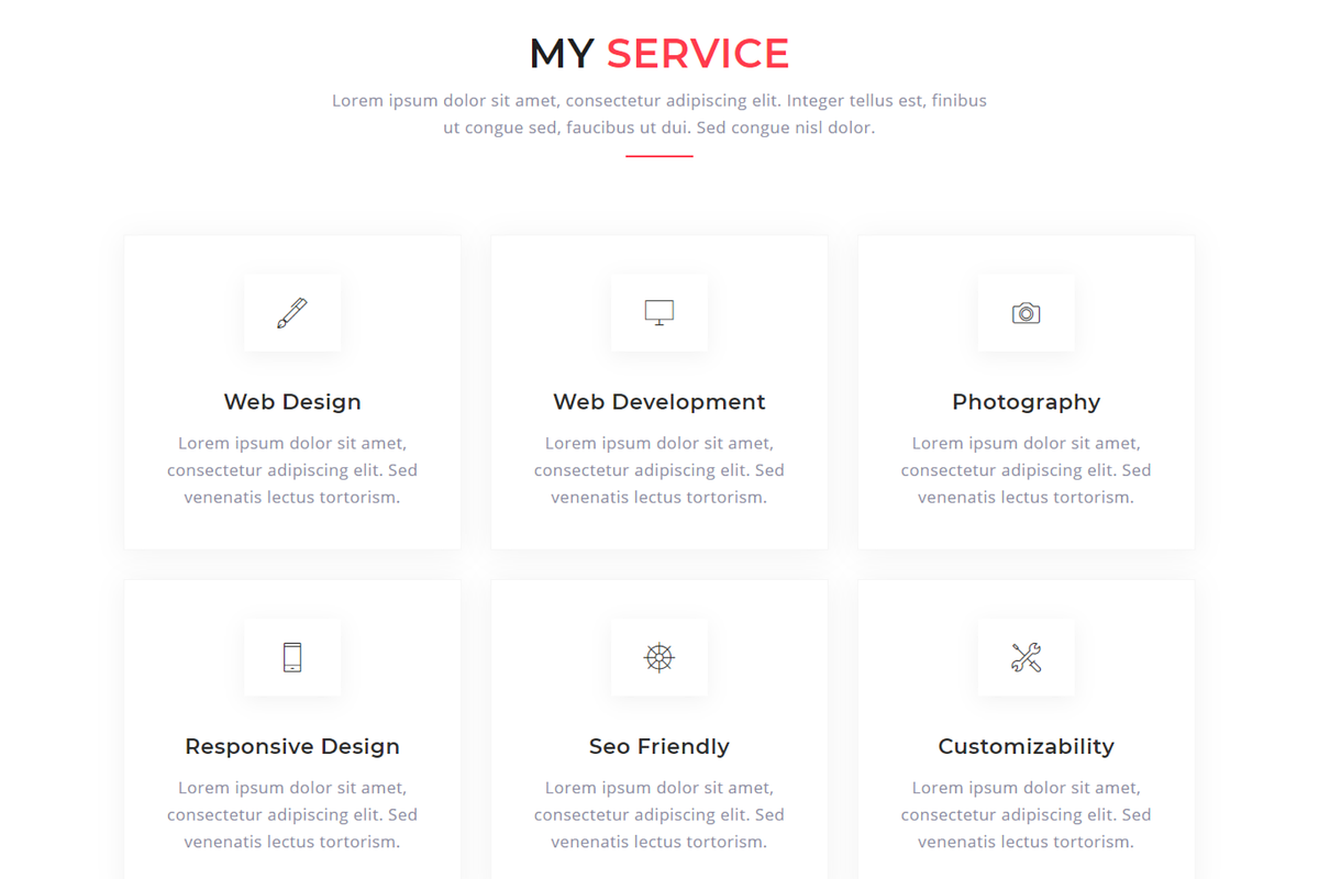 Modern Personal Portfolio Resume Web, a HTML Template by Themeplaza (Photo 5 of 6)
