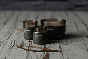 Amber Glass Candle Mockup Kit, a Merchandise Mockup by pmvch (Thumbnail 14 of 27)