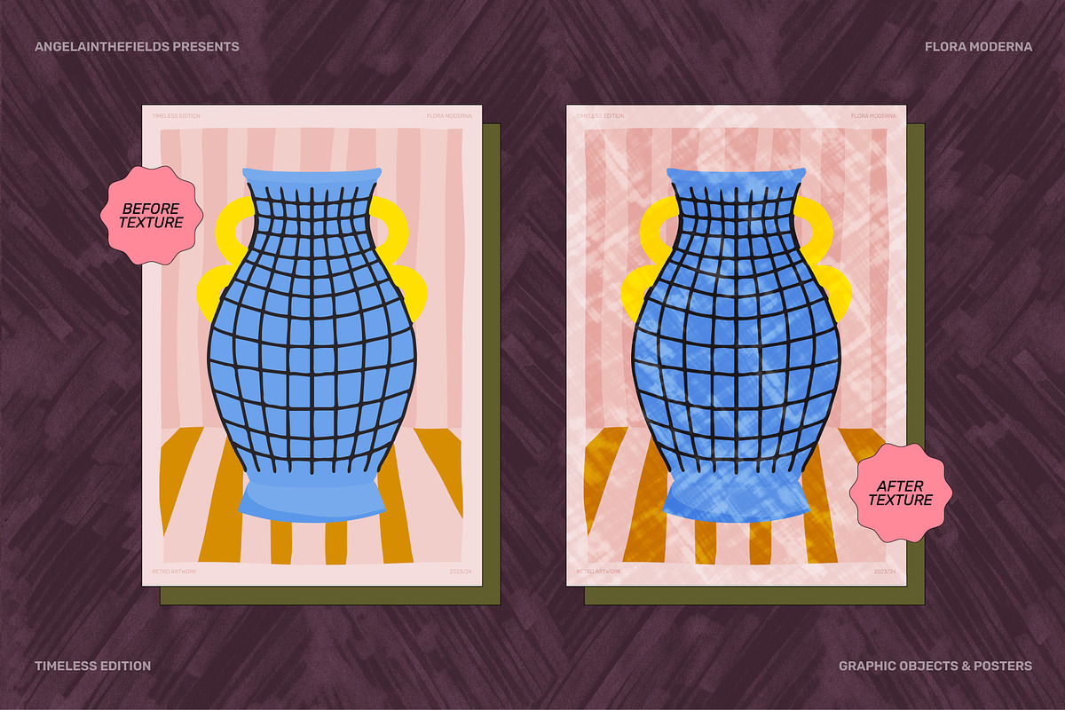 300+ Flora Moderna Vector Clipart, a Decorative Illustration by angelainthefields (Photo 22 of 23)