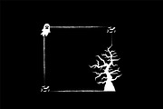 Spooky Halloween Frame Designs, a Background Graphic by SaaDesigns (Thumbnail 2 of 4)
