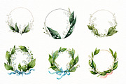 Easter Lily of the Valley Frames Cli, an Illustration by Designworld (Thumbnail 4 of 7)