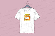 Cute Kawaii Pickles Jars Characters, an Object Illustration by Palau (Thumbnail 3 of 12)