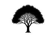 Tree Silhouette Vector Bundle, an Illustration by musafir_fashion (Thumbnail 45 of 51)