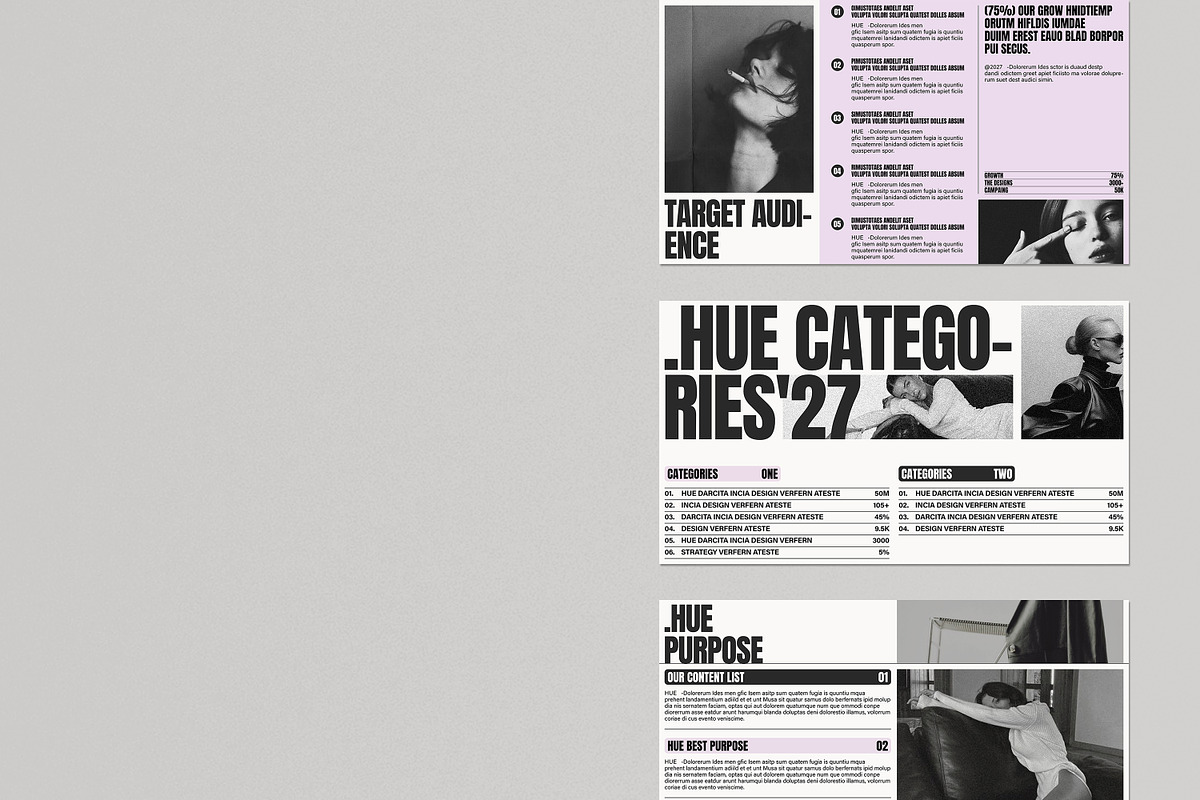 HUE | Strategy Presentation Canva, a Presentation Template by SlideStock (Photo 8 of 10)