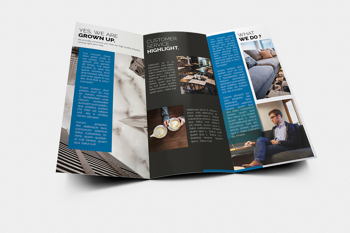 Bring N Co-Corporate Trifold Brochre, a Brochure Template by Incools Stokie (Photo 3 of 4)