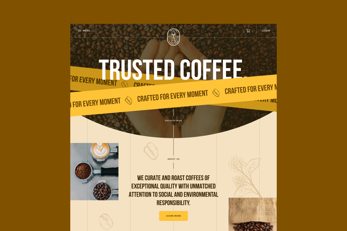10 Figma Landing Page Templates, a Landing Page Template by zroch design (Photo 18 of 32)