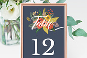 In Between the Blooms on Blue, an Invitation Template by Inkpower (Thumbnail 6 of 7)