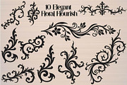 Elegant Floral Flourish, an Object Graphic by Designer_Momina (Thumbnail 11 of 11)