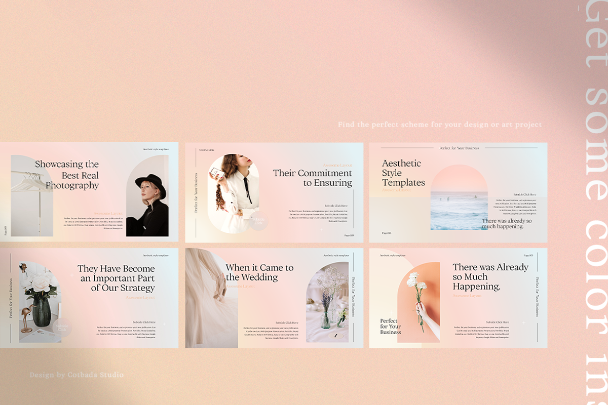 PASTELIC Powerpoint Templates, a Presentation Template by Cotbada_studio (Photo 5 of 11)