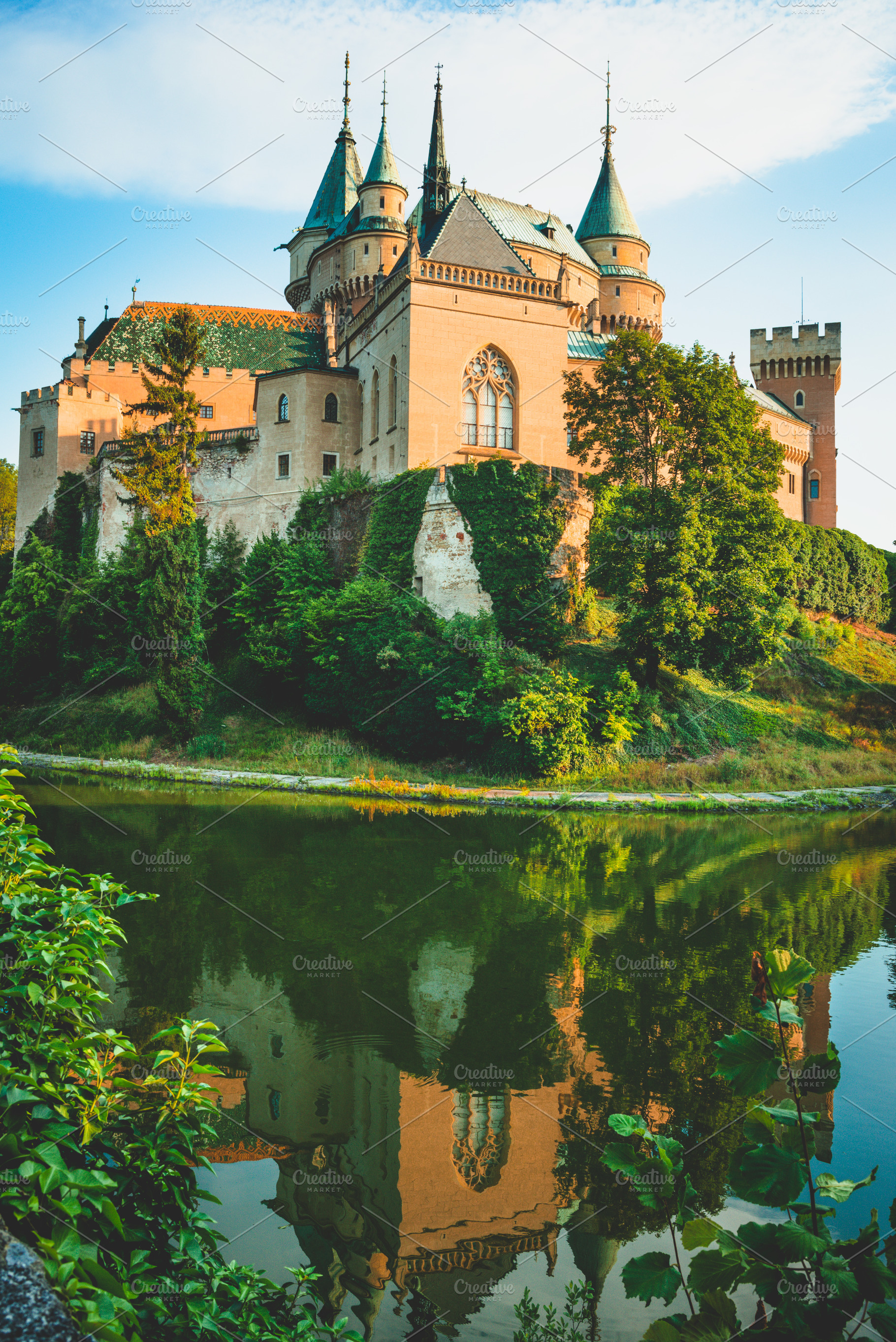 Bojnice Castle postcard, an Architecture Photo by Juicy Photography