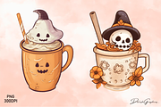 Halloween Coffee Cup Clipart Png, an Object Illustration by danishgraphics (Thumbnail 2 of 7)