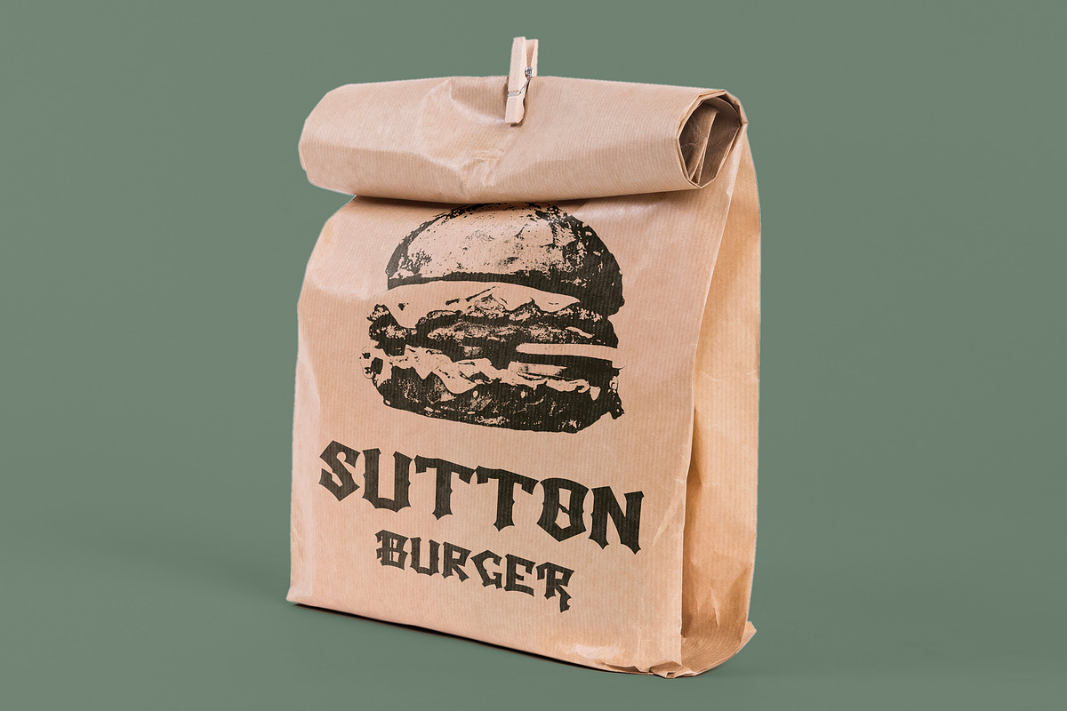 Hitron - Blackletter Typeface Font, a Handwritten Font by Arendxstudio (Photo 8 of 9)