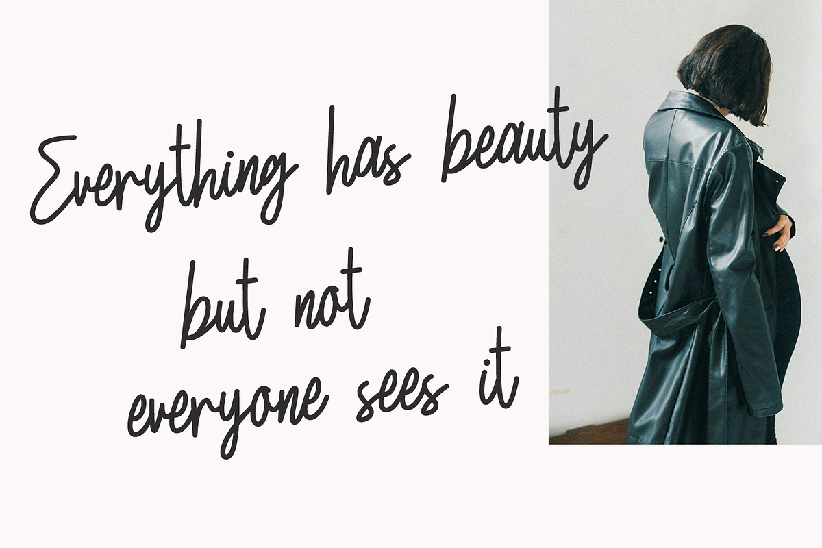 Kertang Elegant Monoline Signature, a Script Font by Maulana Creative (Photo 2 of 7)