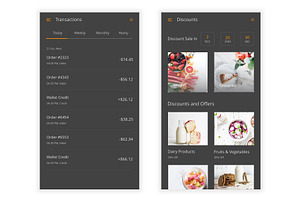 Grocery Shopping Store Figma UI Kit