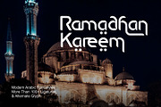 Dubai City | Arabic Font, a Sans Serif Font by WhymoreArt (Thumbnail 7 of 10)