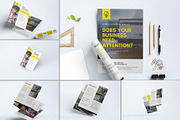 Flyer or Letterhead Mockup, a Print Template by 2M GRAPHICS DESIGN (Thumbnail 1 of 7)