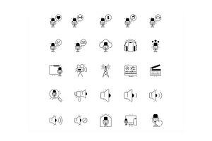 Podcast Icons