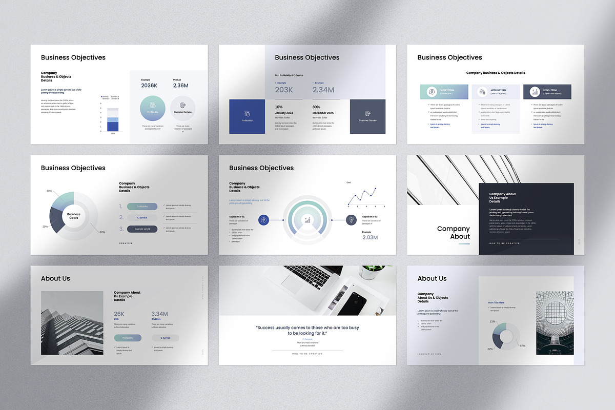 Business Plan Presentation, a Presentation Template by GoldenPixelStudio (Photo 9 of 29)