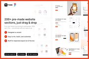 Website Design System & UI Kit Figma, an UI Kit Template by posikui (Thumbnail 2 of 5)