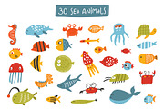 Sea life collection, a Graphic by Murvin (Thumbnail 2 of 12)